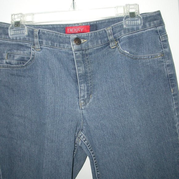 Ninety Blue Denim Jeans - Picture 4 of 6